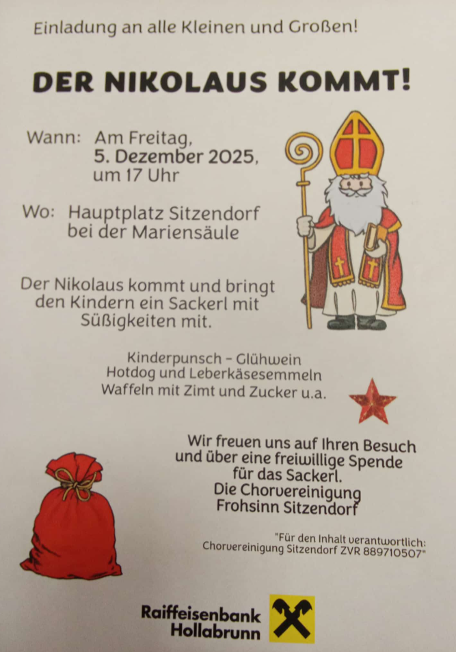 Nikolaus 2025